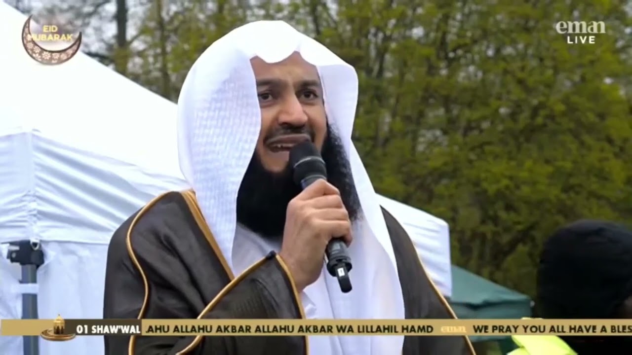 NEW | Eid Khutbah by Mufti Menk - Valentines Park London