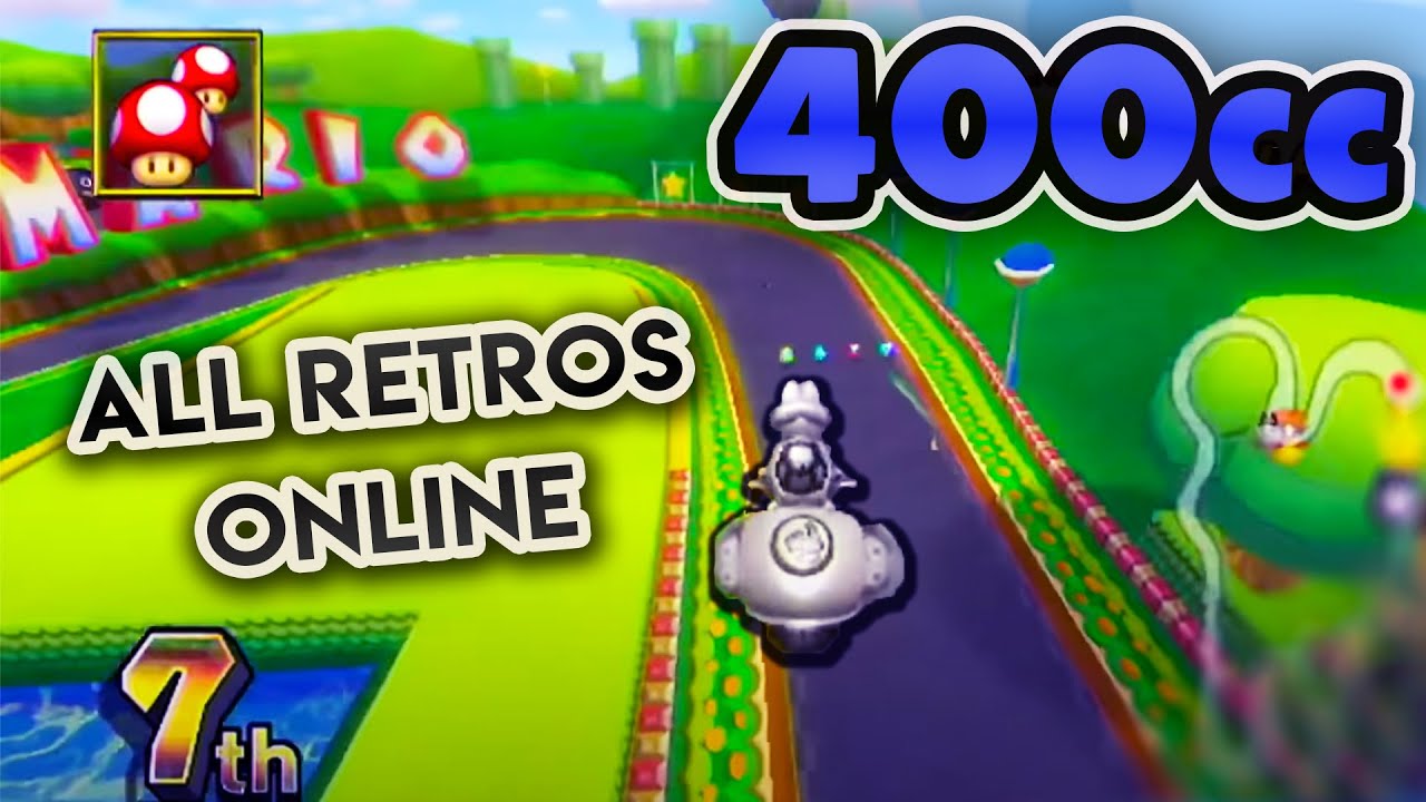 Mario Kart Wii 400cc Online - All Retro Tracks