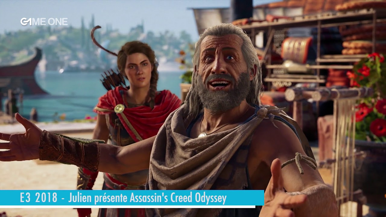 E3 2018 - Julien pr&eacute;sente Assassins Creed