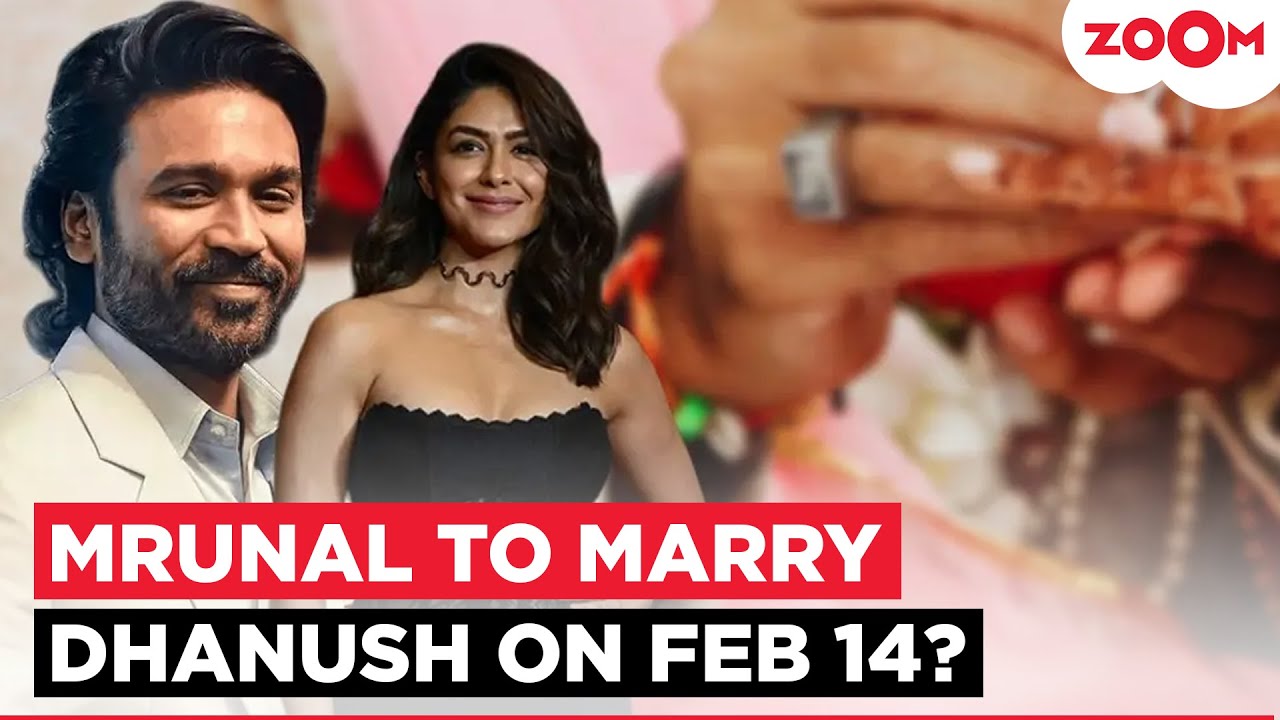 Mrunal Thakur and Dhanush to get married on Valentine’s Day? Here’s what we know