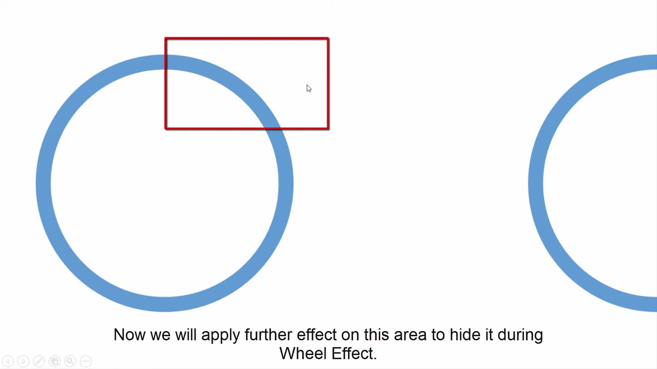 How to Create Anti Clockwise Wheel Animation in PowerPoint Tutorial - Lesson 48