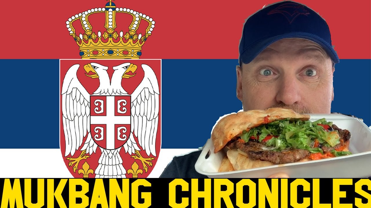 My First Time Trying AUTHENTIC Serbian FOOD | MUKBANG |