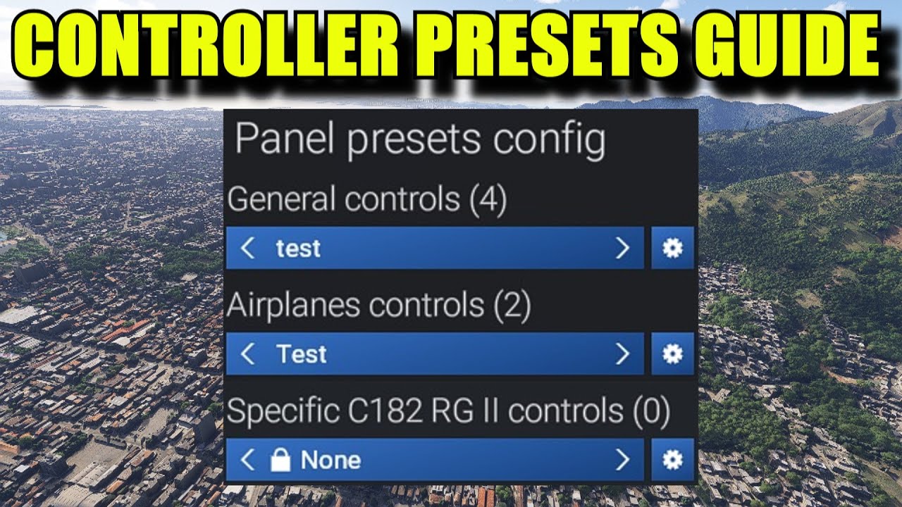 FS2024: General, Airplanes & Specific Presets Explained | Also, How to Clear All Bindings!