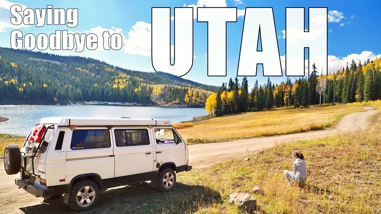 Снова в пути, эпизод 4... Прощаемся с Ютой. Катаемся на нашем Vanagon Westfalia по дорогам Юты.