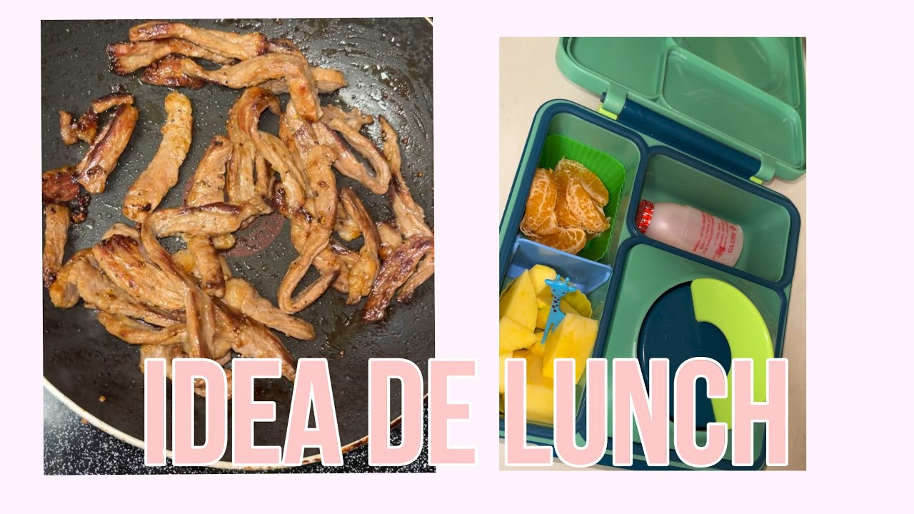 Idea de lunch para la escuela