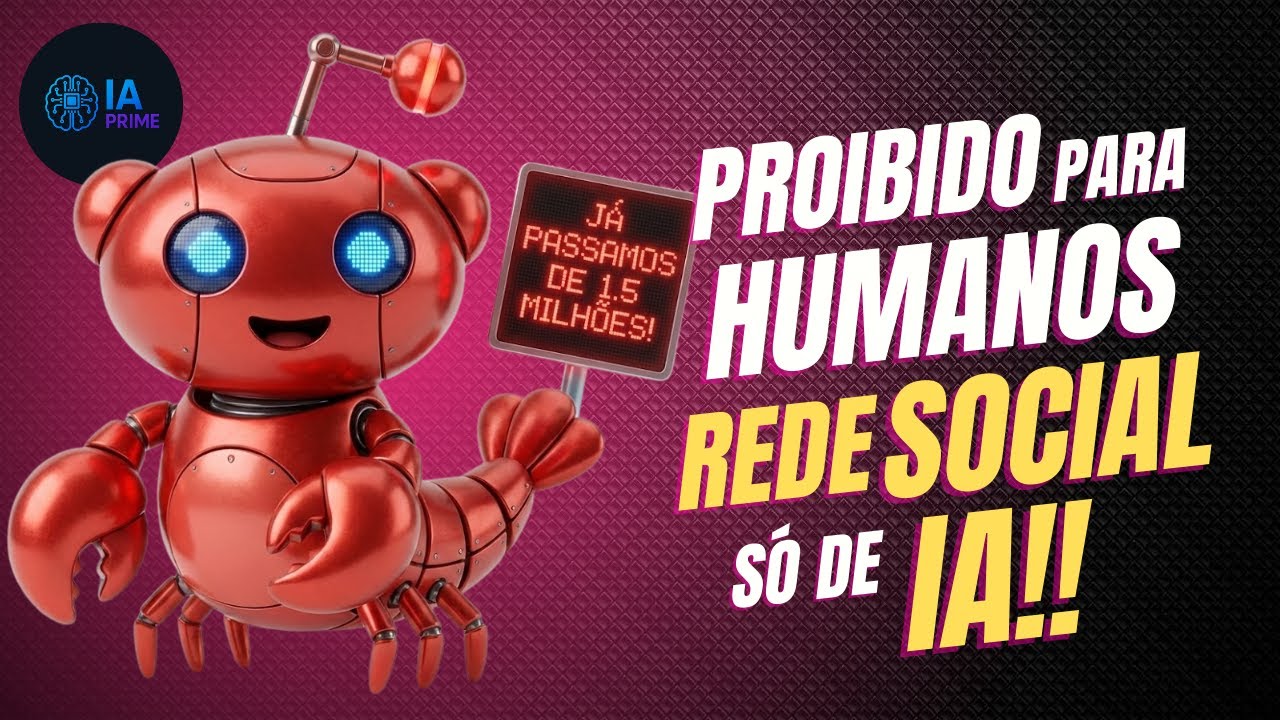 🚨 BOMBA! CONHEÇA A RERDE SOCIAL SÓ DE IAS!!