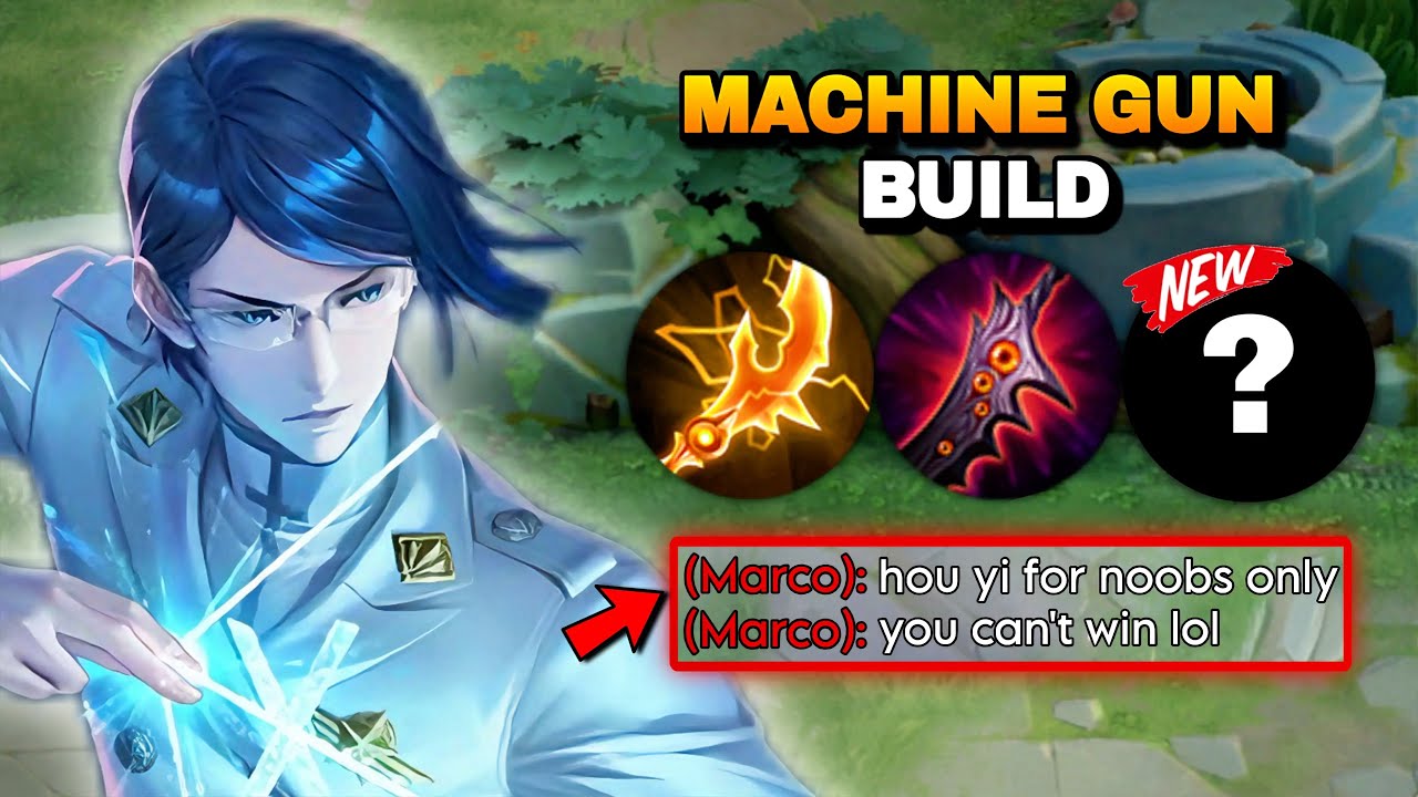 TOP 1 HOU YI MACHINE GUN BUILD IS THE TRUE MENACE IN FARM LANE RANK GAMEPLAY | HOU YI BUILD & ARCANA
