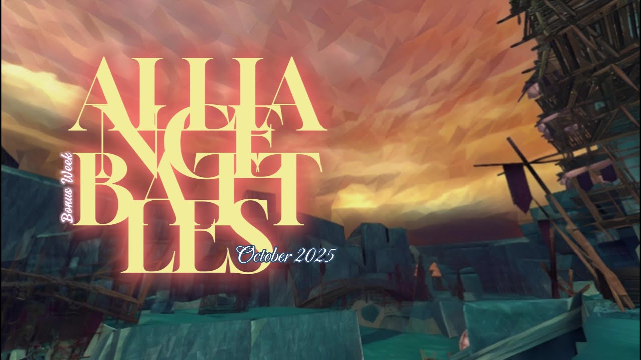 Guild Wars PvP 2025: Monthly Alliance Battles Event - October with Conjure One Playlist.
