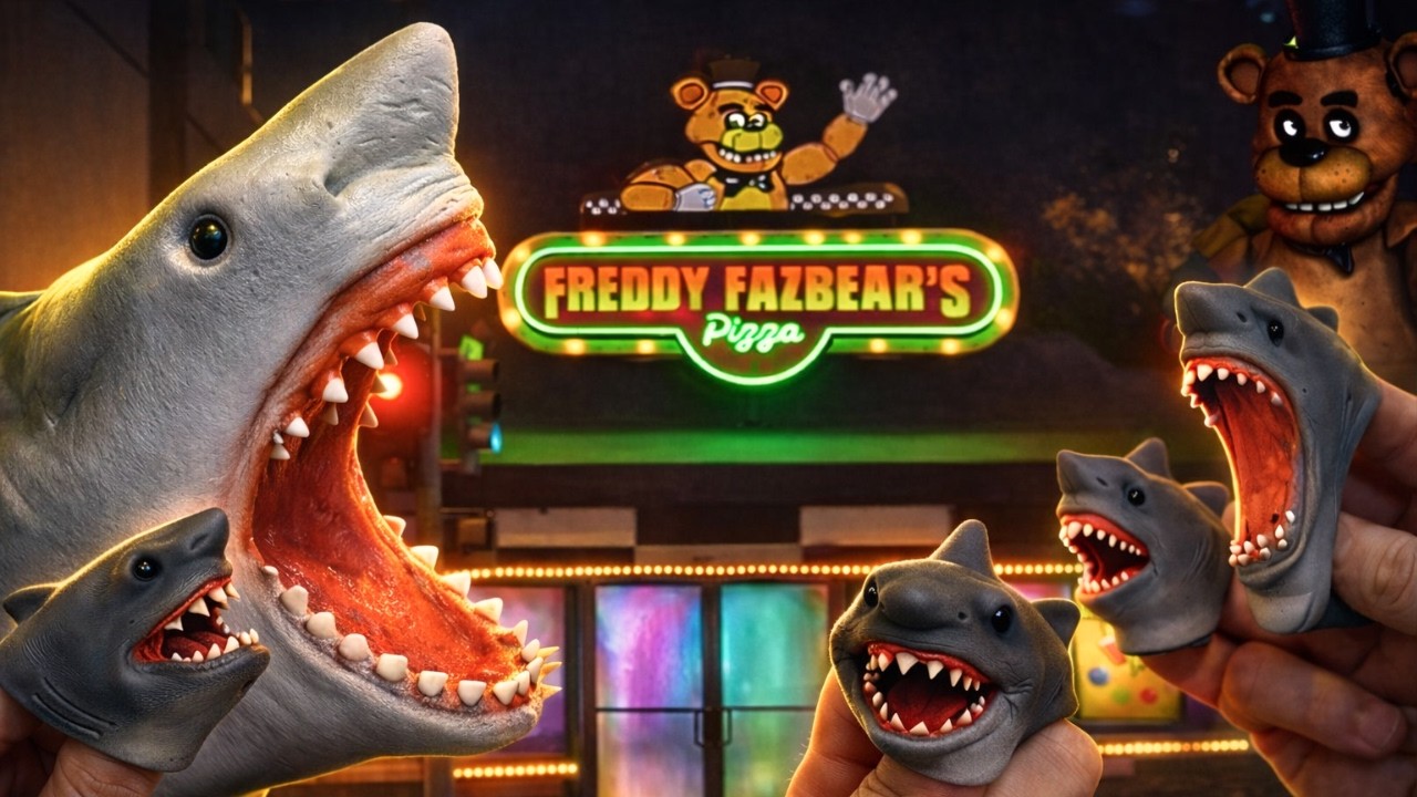 WE WENT TO FREDDY FAZBEAR'S PIZZERIA! #FNaF