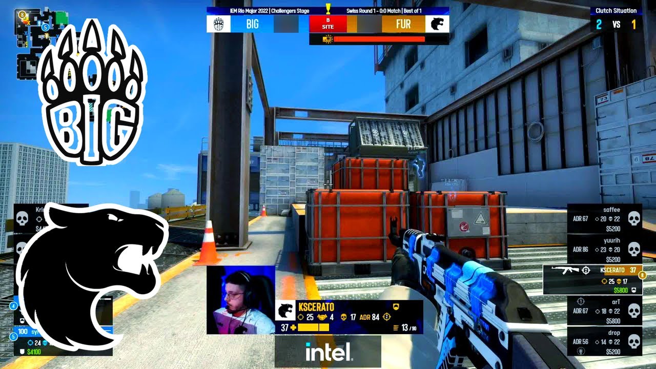 BIG vs FURIA | Highlights | IEM Rio Major 2022 - Challengers Stage