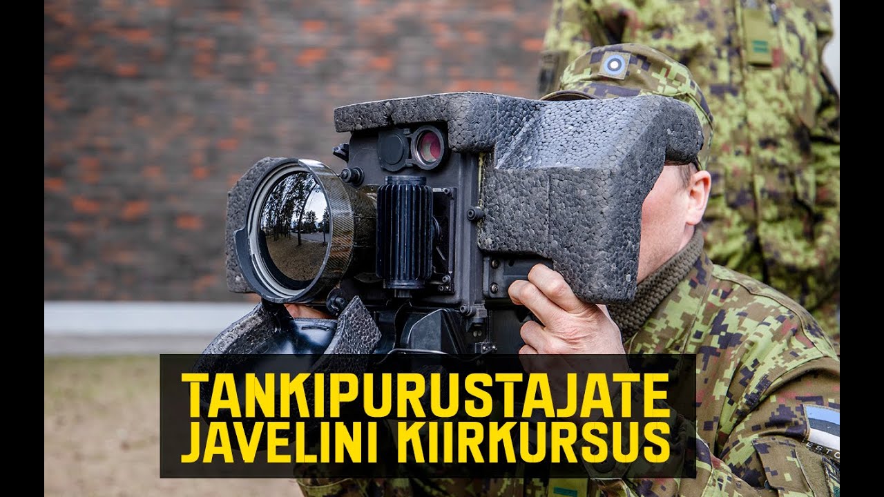 Väljaõpe - Tankipurustajate Javelini kiirkursus
