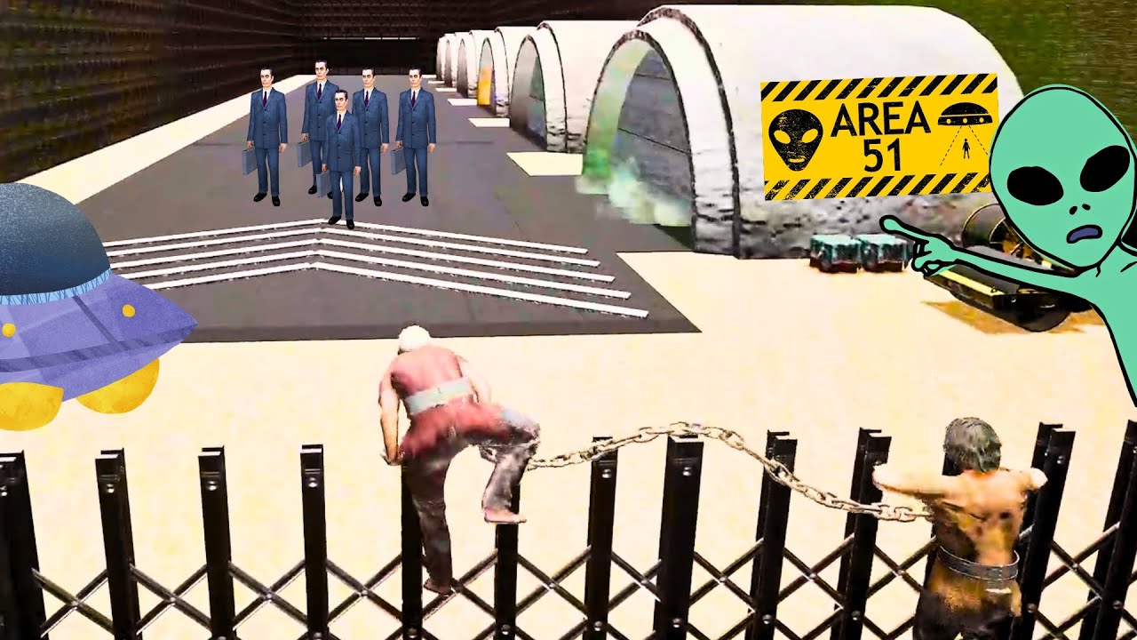We RAIDED Area 51 in Chained Together