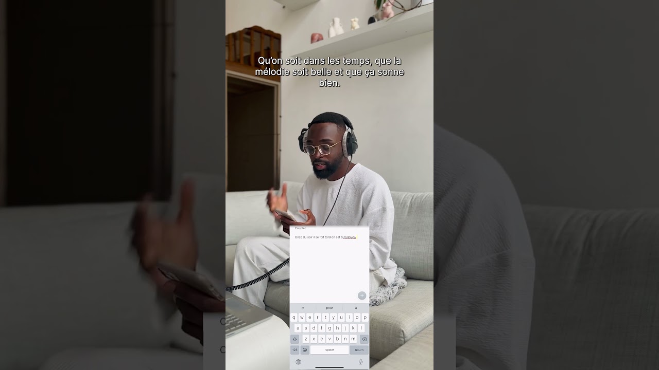 Je vous d&eacute;voile mon astuce pour &eacute;crire un morceau ! #ecriture #auteur #parolier #youtubemusic