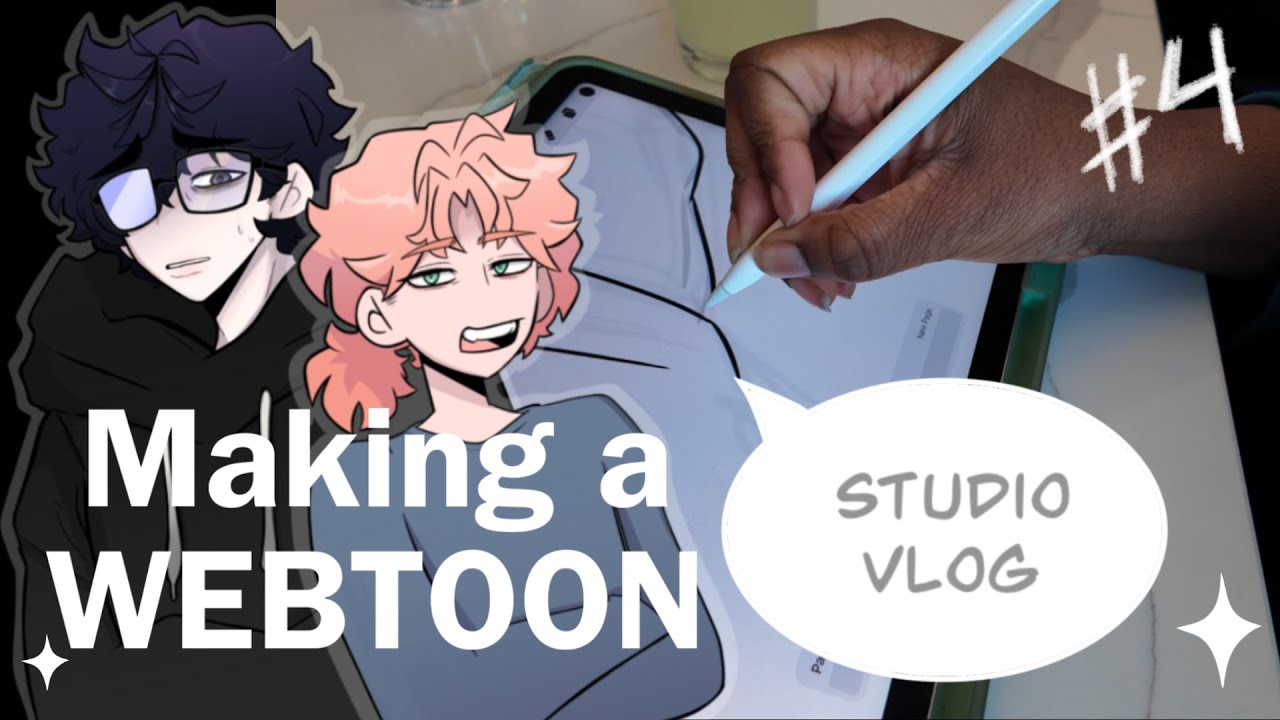 Webtoon 2025 Contest STUDIO VLOG | Working on episode 2 + Making a Comic Struggles