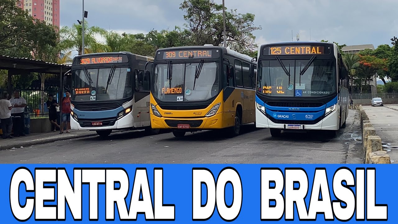 Terminal Procópio Ferreira - Central do Brasil (RJ) - Movimentação de Ônibus #25