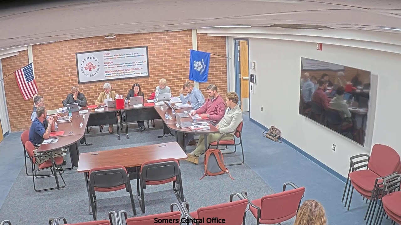 Somers BOE Meeting - November 10th, 2025