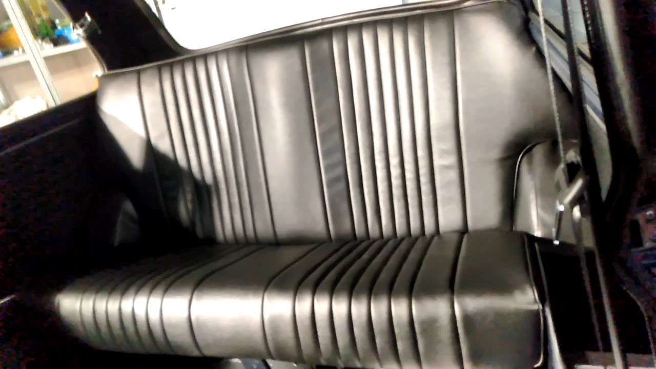 Morris Mini Cooper S - Rear seats upholstery, Newton Commercial EP044