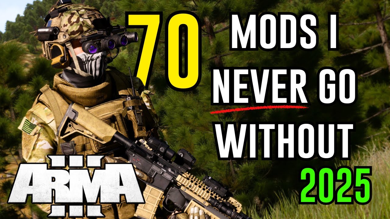 70 ЛУЧШИХ модов для Arma 3, без которых я НИКОГДА не играл в 2025 году