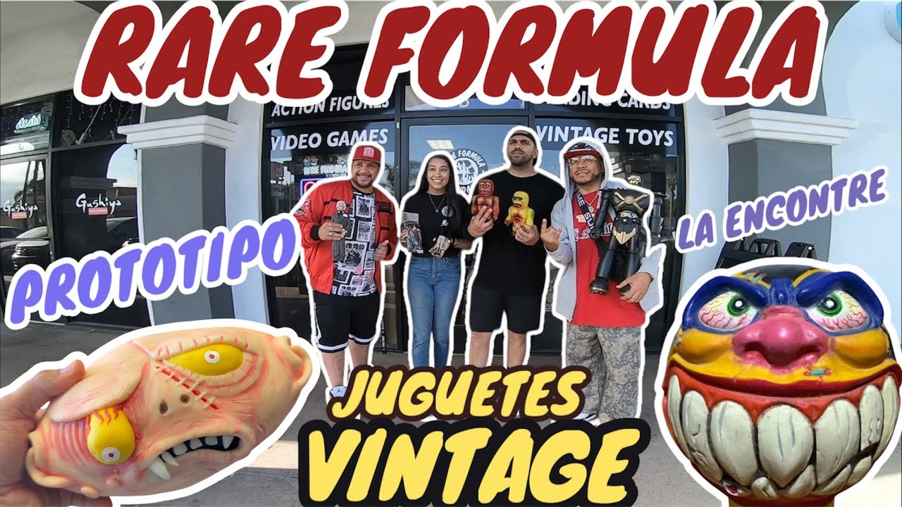 RARE FORMULA UNA TIENDA NUEVA DE JUGUETES VINTAGE - EN TORRANCE CALIFORNIA