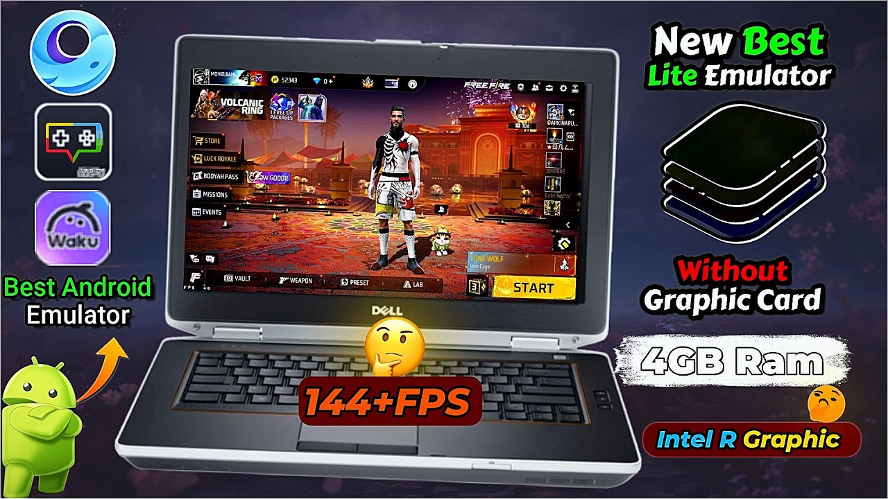 Bluestack 4 Best Version For Free Fire Low End Pc/Laptop - Bluestack