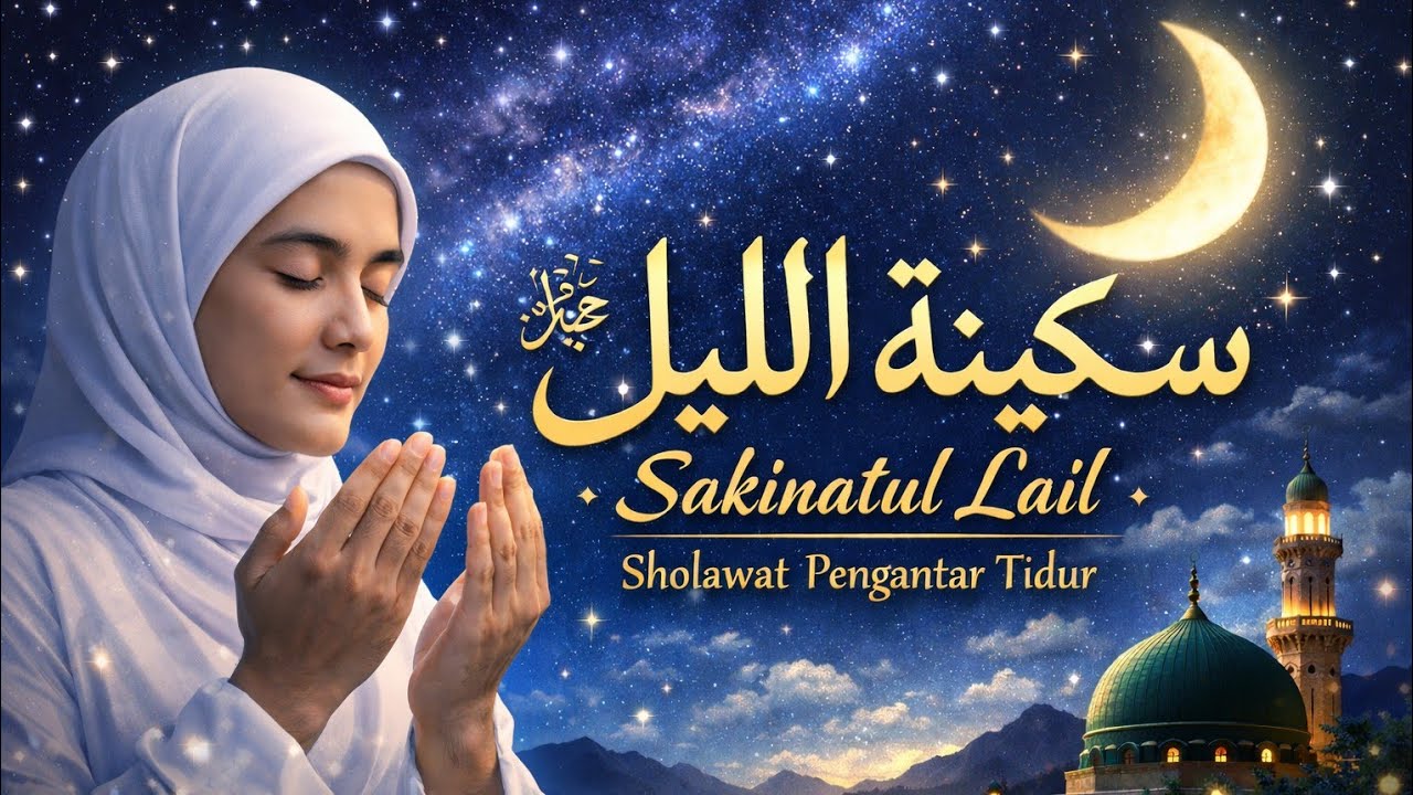 Sakinatul Lail 🌙 Sholawat Pengantar Tidur Penuh Ketenangan | سكينة الليل