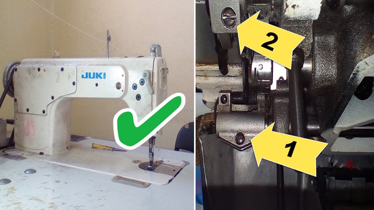 كيفية ارجاع ماكينة خياطةالملابس لماكينة خياطة الجلد والجينز والطلامة