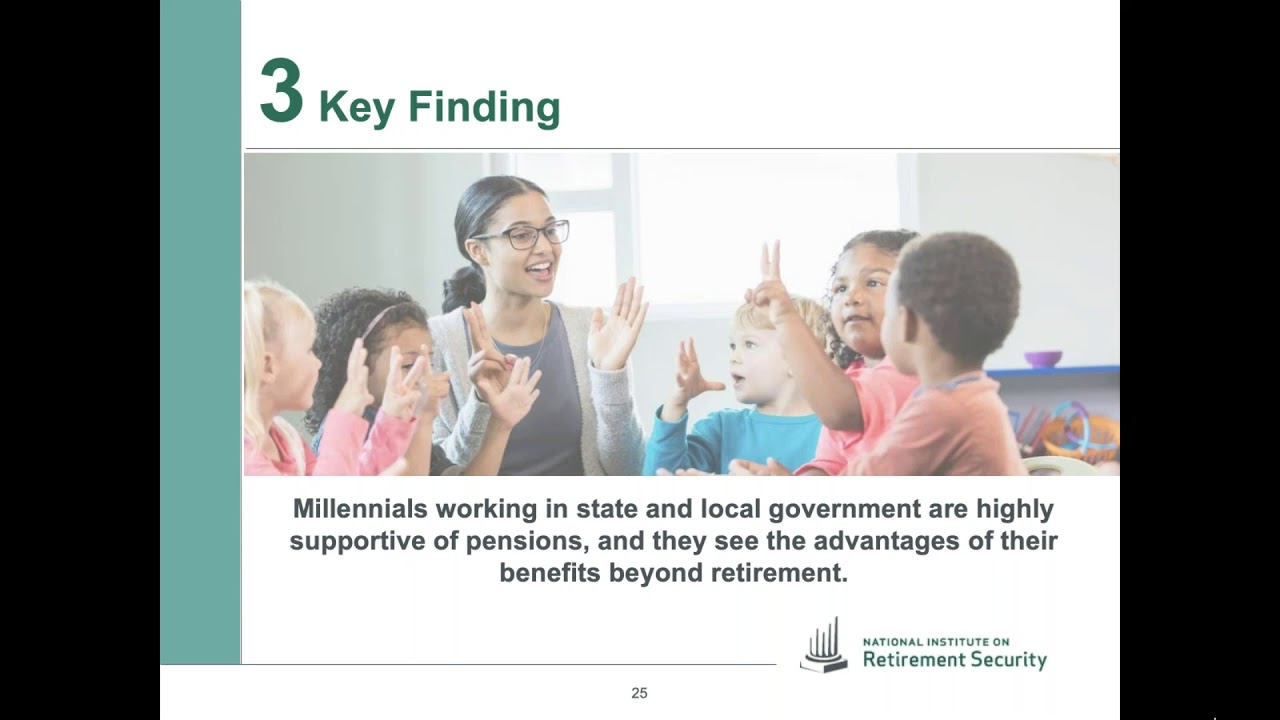 Millennial State & Local Government Employee Views on Their Jobs, Compensation & Retirement