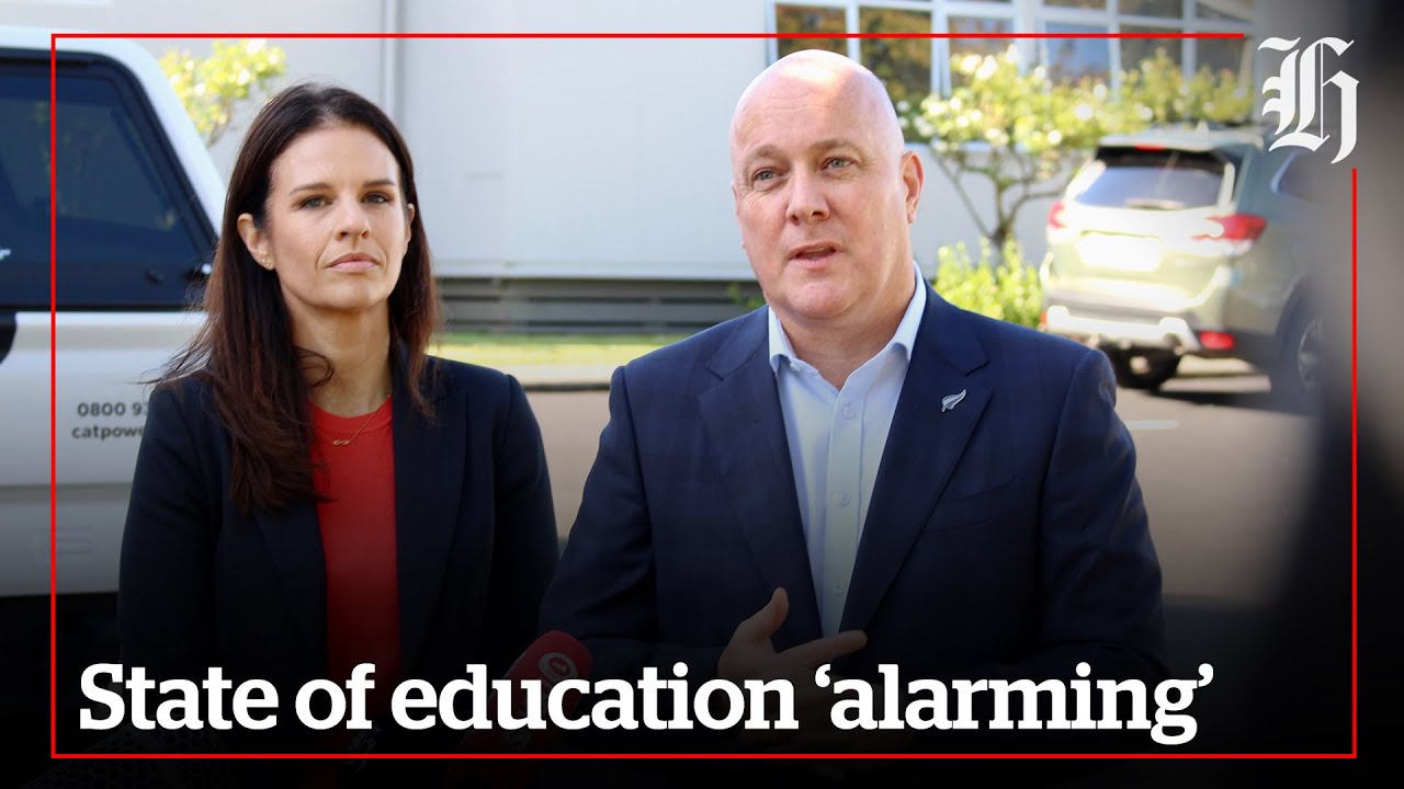 Christopher Luxon promises to 'rewrite the curriculum' in education policy | nzherald.co.nz