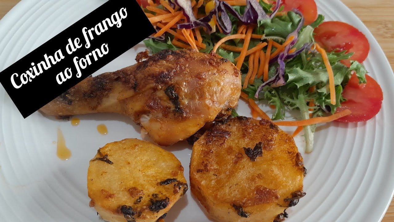 COXINHAS DE FRANGO AO FORNO