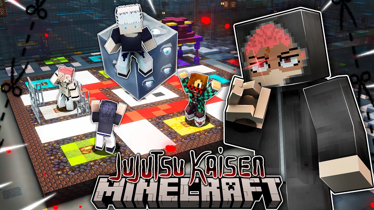 🔥CURSED MONOPOLY IN JUJUTSU KAISEN MINECRAFT!