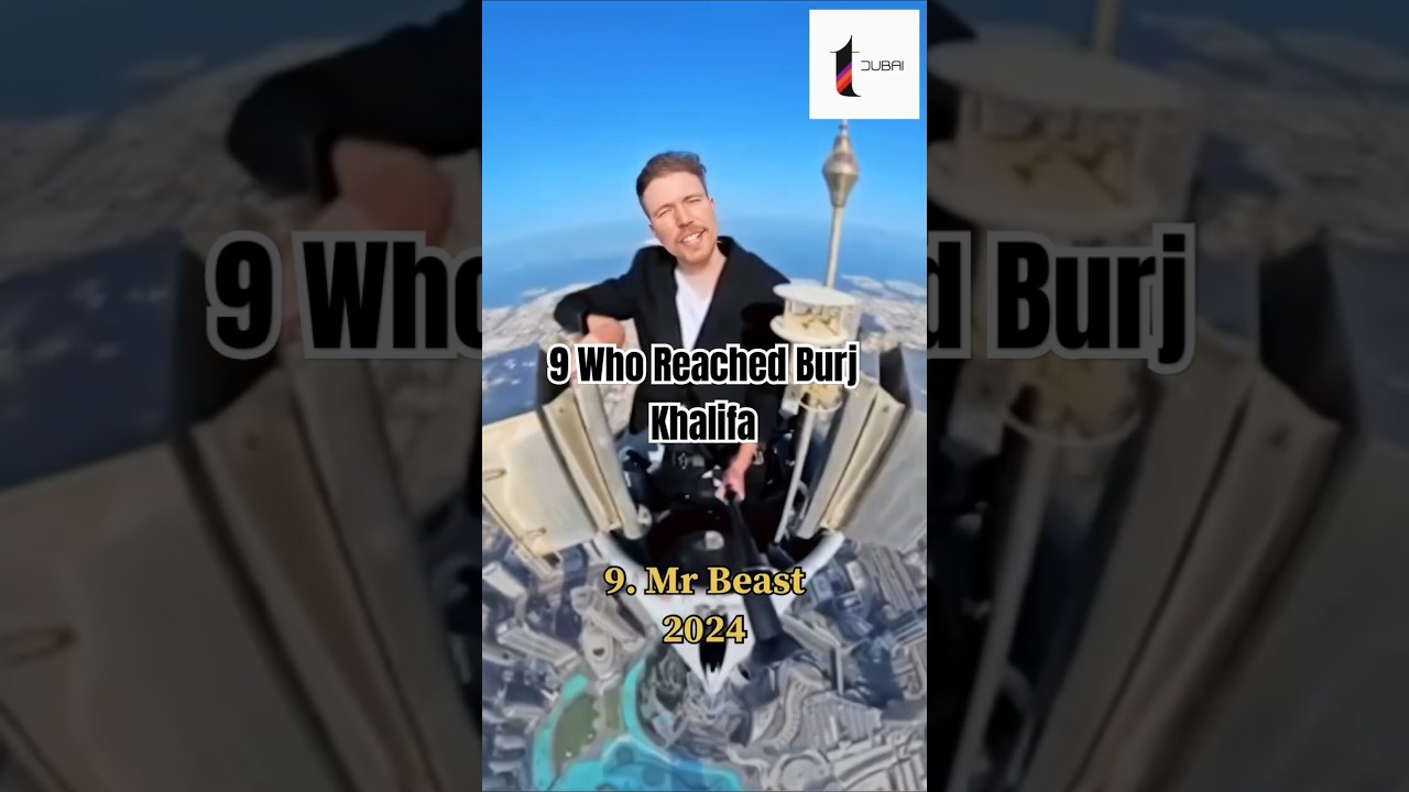 9 people Who Reached Burj Khalifa's top #burjkhalifatop#burjkhalifa #dubaiexploration#youtubeshorts