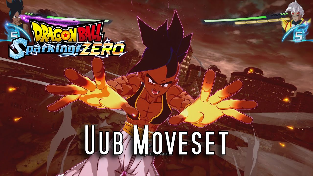 Dragon Ball Sparking ZERO Uub Moveset