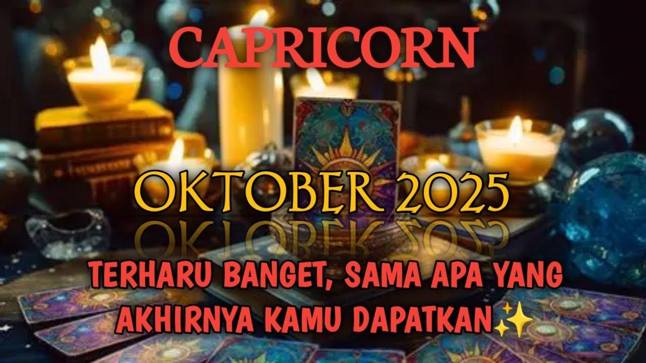 CAPRICORN OKTOBER 2025