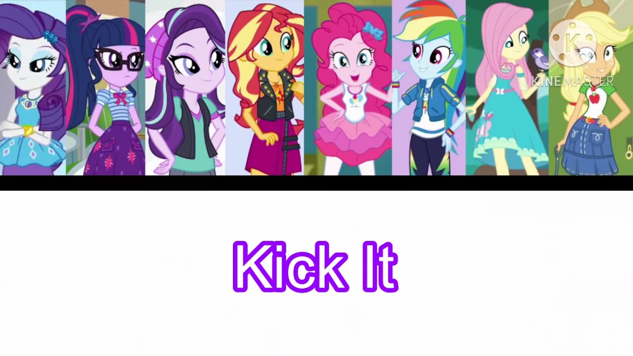 Kick It MLP Lyrics Video