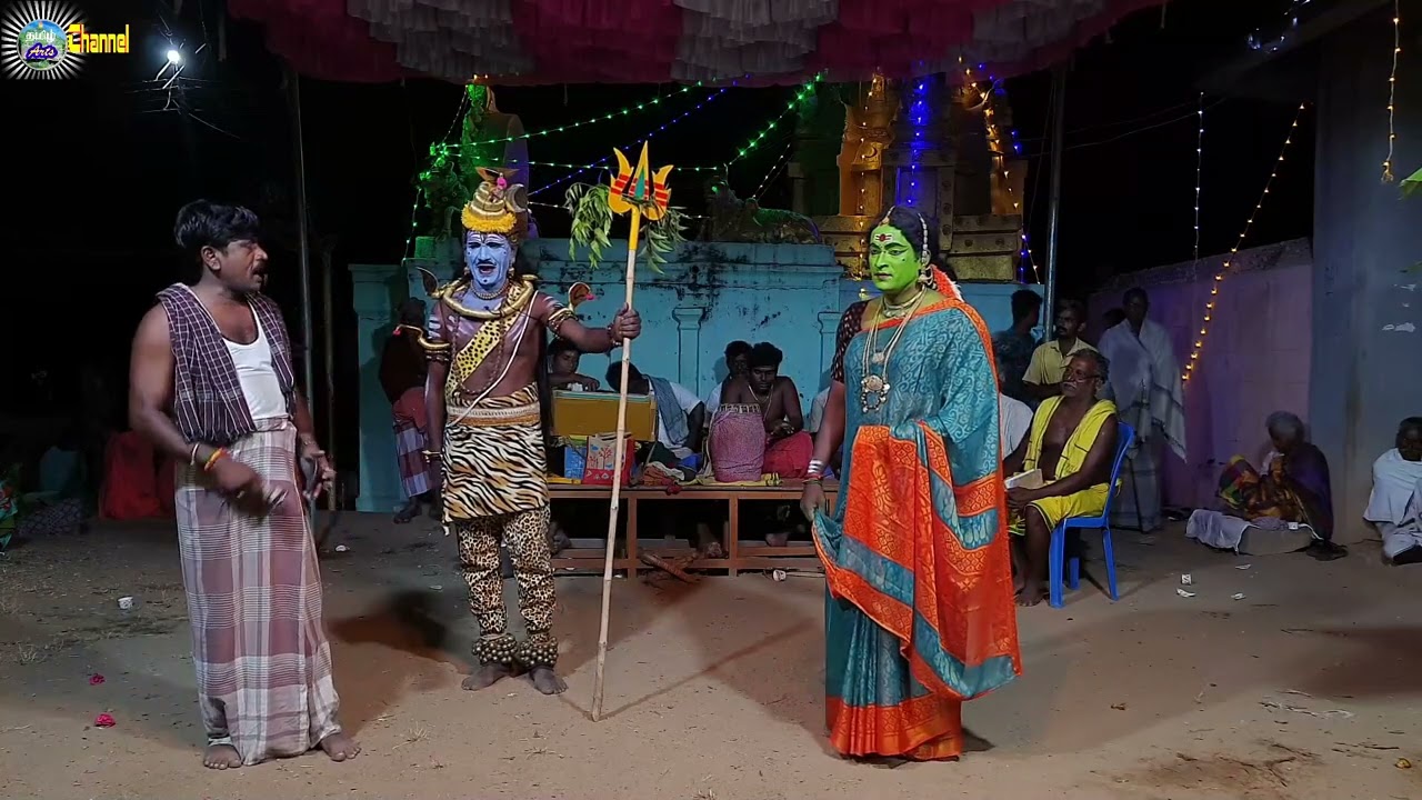 Therukoothu | Annamalaiyar Nadaga Shaba | வீரபத்திர நாடகம் வாழவச்சனூர் 12