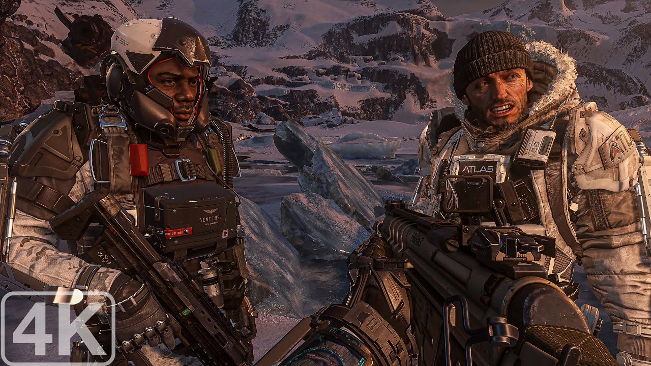 Операция по перевозке химических грузов в Антарктике — Advanced Warfare — 4K