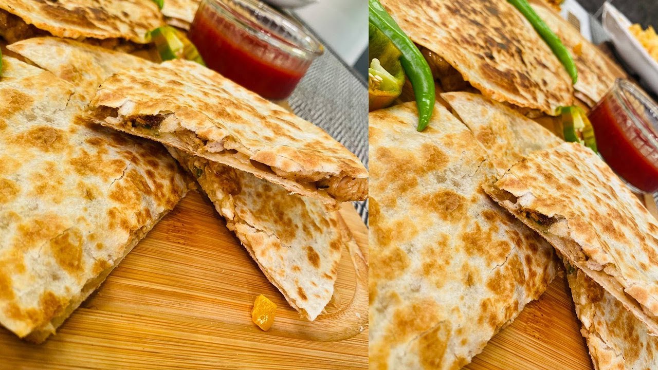 طريقة عمل كاساديا الدجاج | العزومة مع الشيف فاطمة أبو حاتي