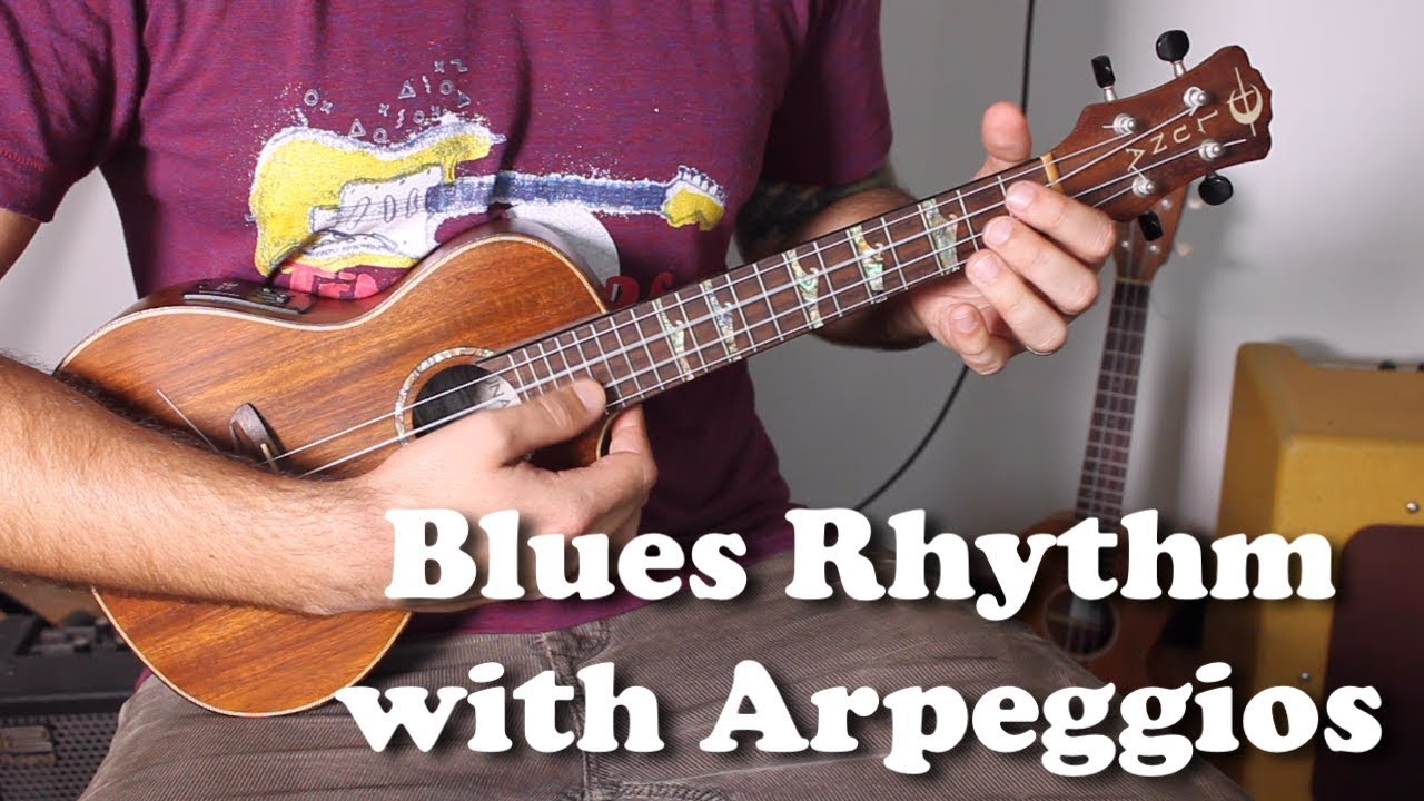 Blues Ukulele Tutorial - Better Blues Rhythm With Arpeggios
