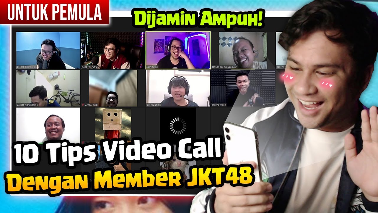 10 Tips Video Call Member JKT48 Untuk Pemula Agar Tidak Bingung dan Kaku! No. 7 Paling WAJIB!!