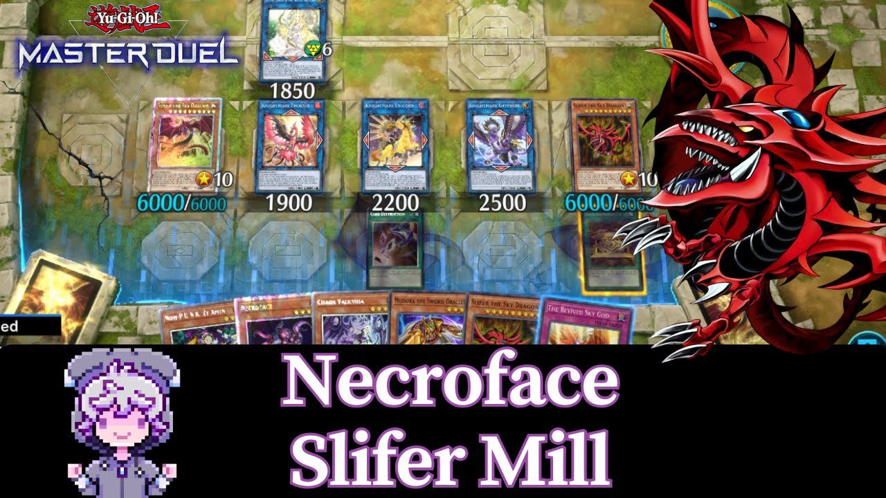 60 Slifer Chaos PUNK Necroface Mill | Deck out Maxx C Enjoyers | Profile & Replays | Master Duel