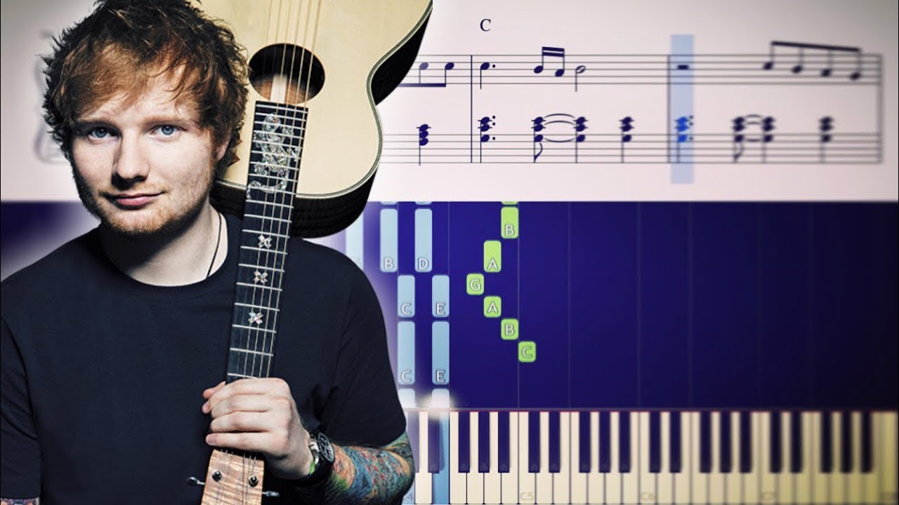 Ed Sheeran - Happier - Piano Tutorial + SHEETS