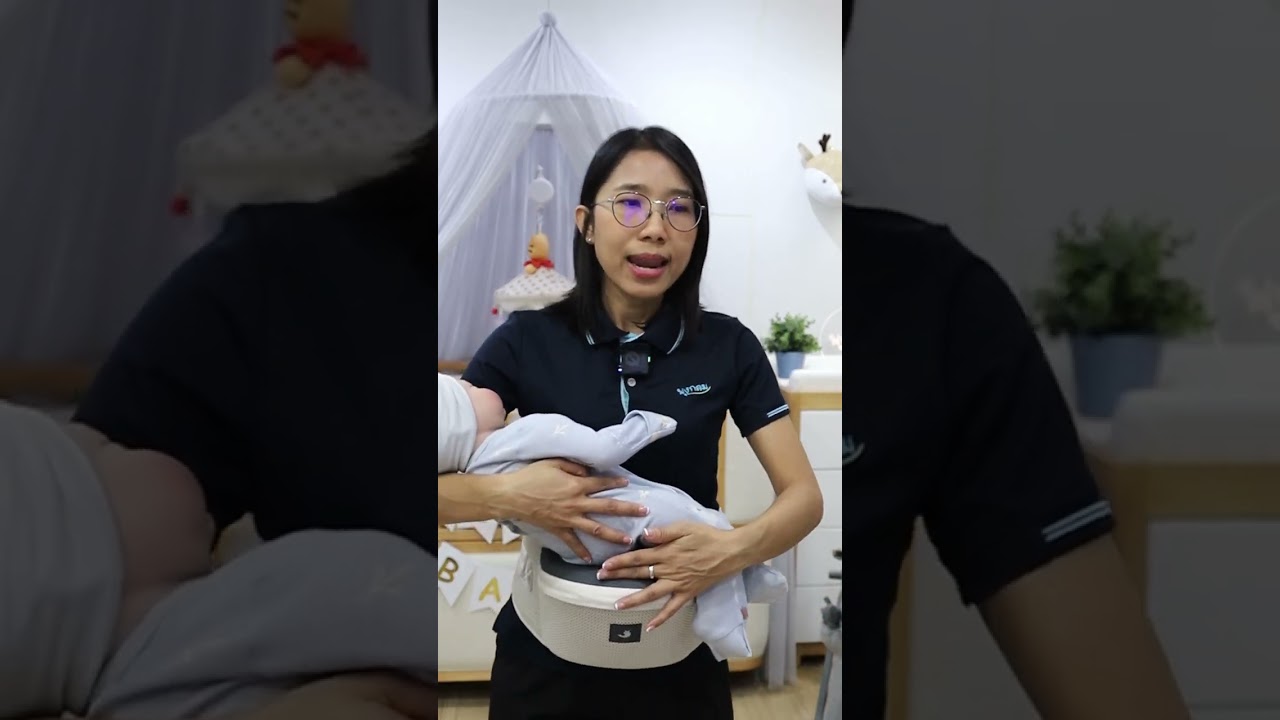 #POGNAE เป้อุ้มเด็ก No.5 Max Flow แรกเกิด - 48 เดือน (20kg.) รองรับเด็กแรกเกิด