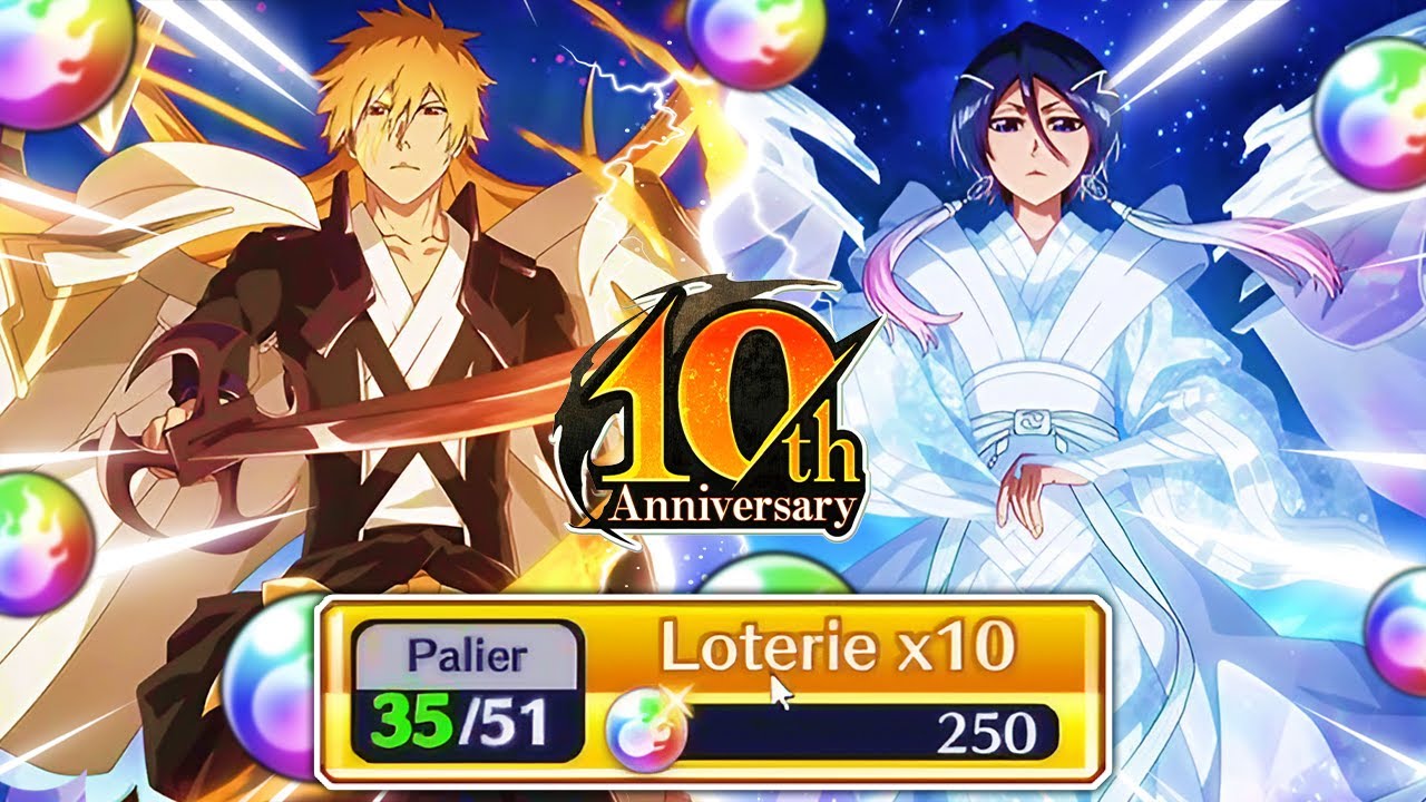 TAKA NE LÂCHERA RIEN !! INVOCATION BANNIÈRE 10 ANS | Bleach Brave Souls