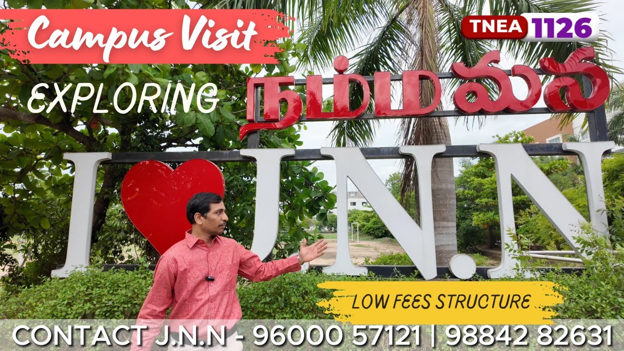 J.N.N Institute of Engineering Autonomous | Campus Visit | Best Engineering College in Chennai