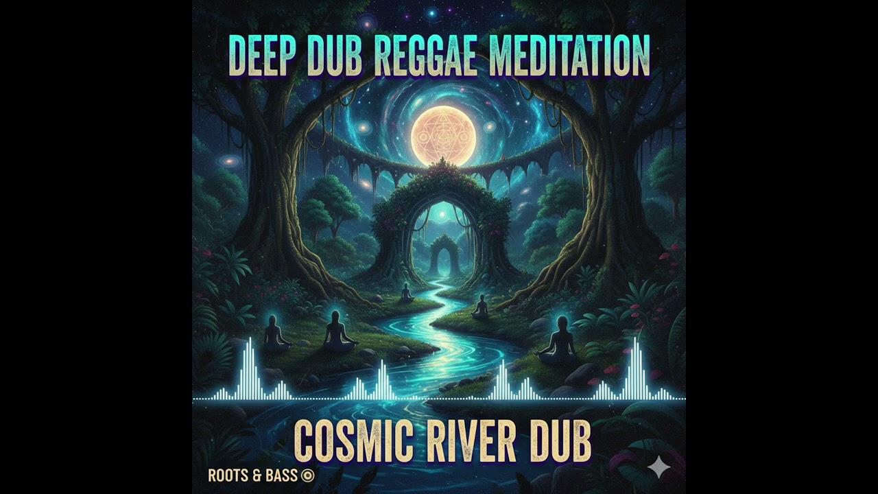 Cosmic River - Deep Dub Reggae Meditation | Roots & Bass Relaxation