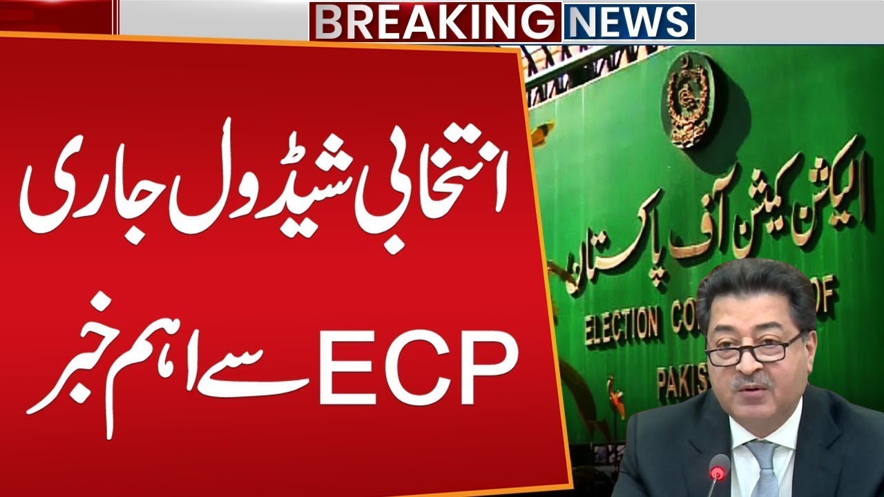 Election Schedule Released! Key Update from Election Commission of Pakistan | Public News