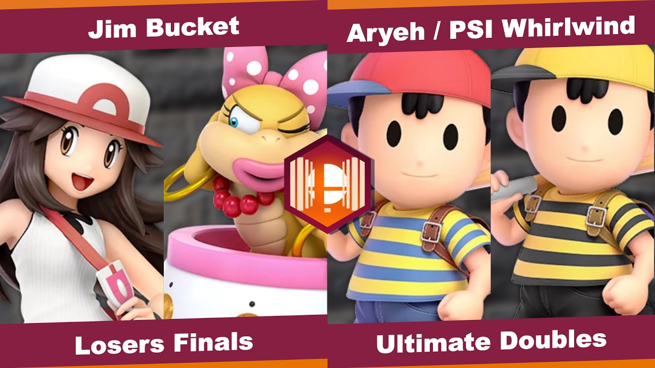 Hokie Hoedown! 3 - Jim Bucket vs Aryeh / PSI Whirlwind - Smash Ultimate Doubles Losers Final