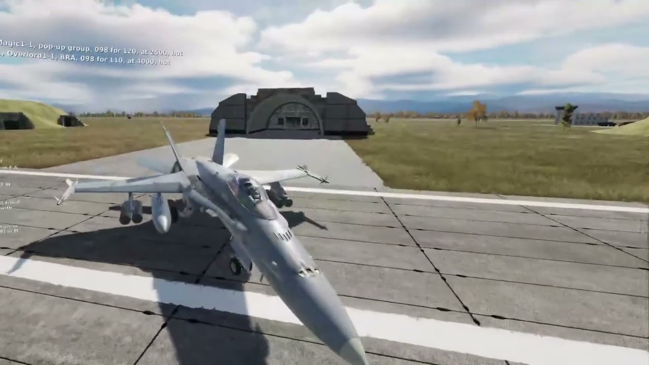 F/A-18 Hornet Cold Start to Combat | 