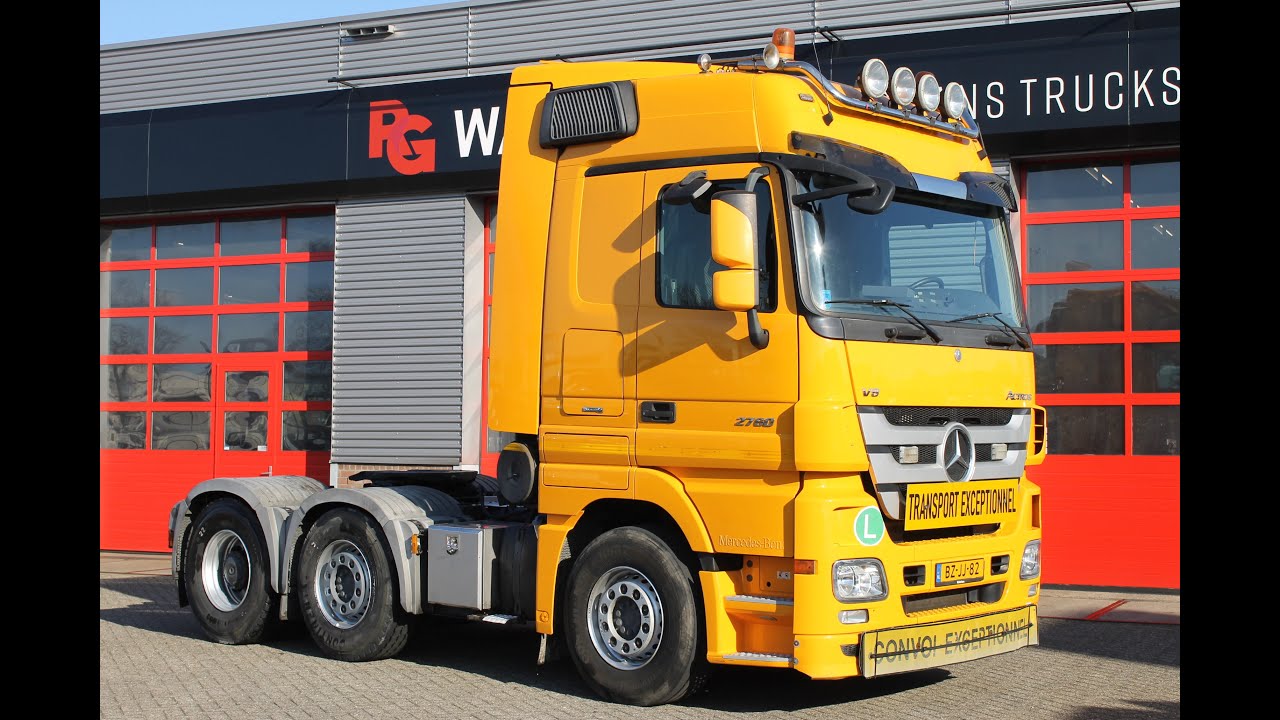 SOLD - Mercedes Benz Actros 2760 V8