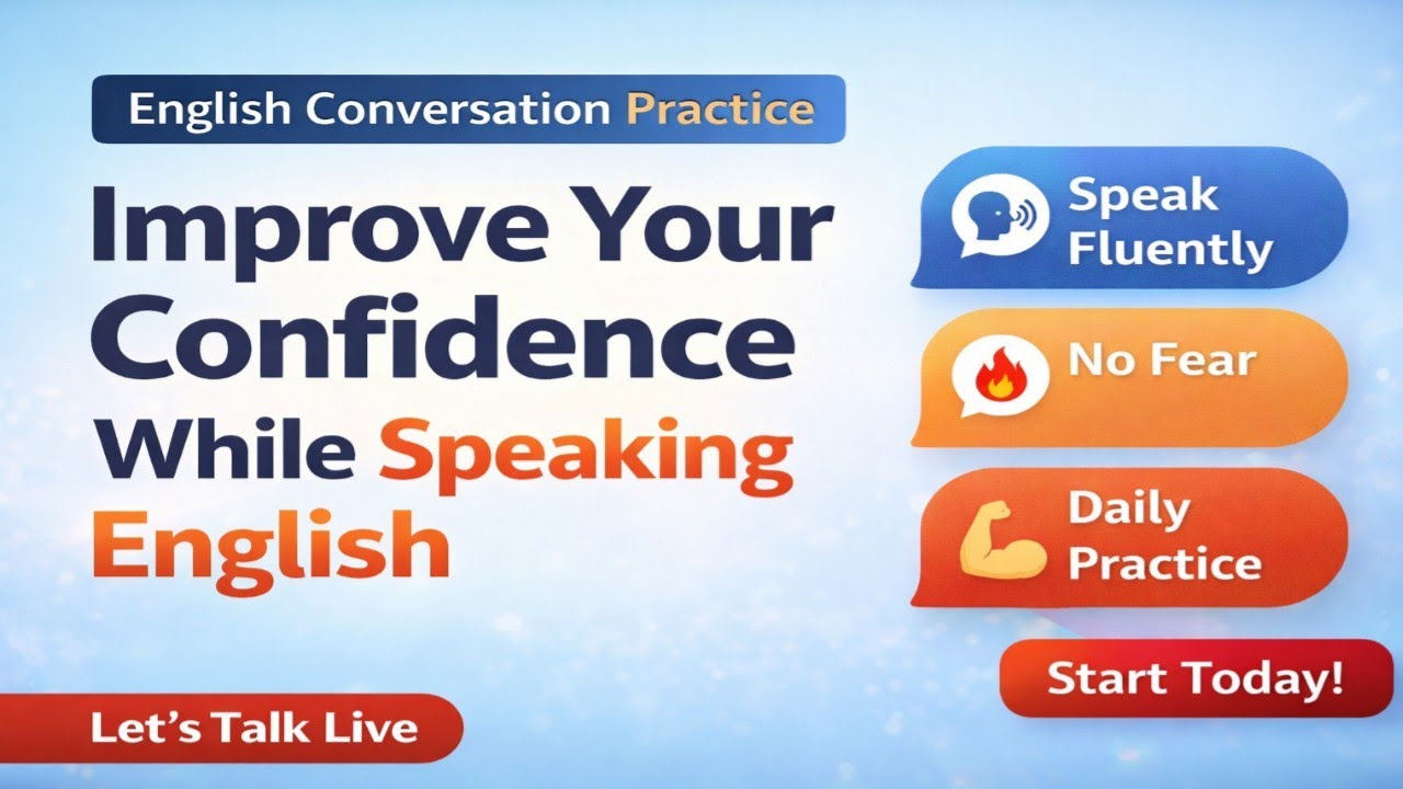 Improve Your Confidence While Speaking English